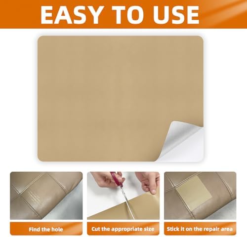 BSZHTECH Self Adhesive Leather Repair Patch Tape - Image 3