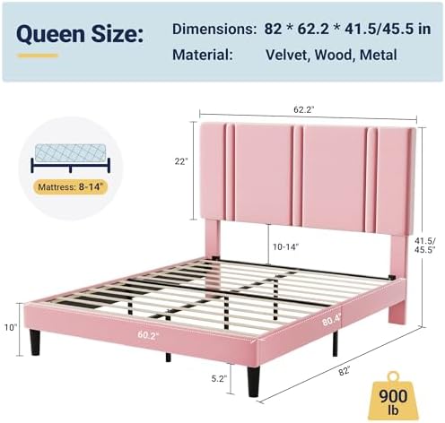 Allewie Queen Platform Bed Frame - Image 2