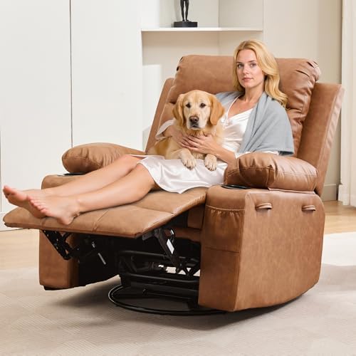 Garvee Oversized Swivel Recliner Chair - Image 3