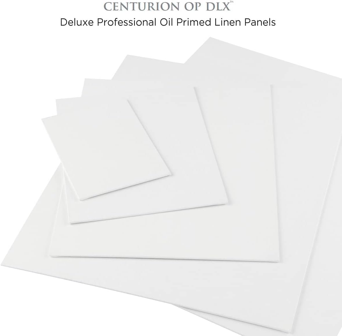 Centurion Deluxe Professional Oil Primed Linen Canvas Panels - 16x20-3 Pack of Linen Canvases for Painting, Artwork and More