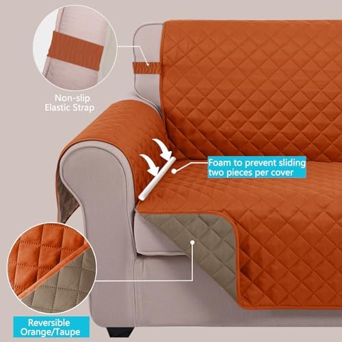 U-NICE HOME Loveseat Sofa Cover - Image 5