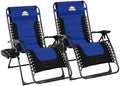 Colegence Oversized Zero Gravity Chairs Set of 2, 400-lb Capacity Recliner by ColegenceOutdoor