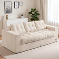 MAXYOYO Loveseat Sofa Couch, Upholstered Bean Bag Chair Cloud Seat by MAXYOYO