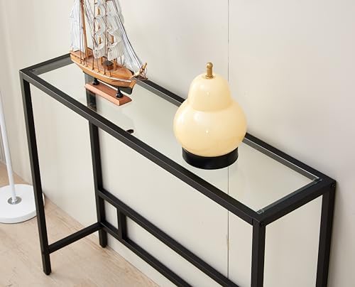 MAJARO Small Modern Console Table - Image 4