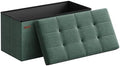 SONGMICS 30 Inches Folding Storage Ottoman Bench, Load 660 lb by SONGMICSbySONGMICSHOME