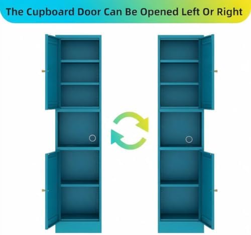 67" Tall Metal Storage Cabinet - Image 4