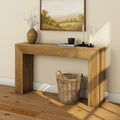 Plank+Beam Camden Console Table, 56 Inch, Rustic Barnwood Brown by PlankBeam