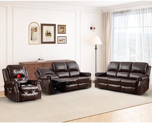 HAOMARKETS 3-Piece Power Reclining Sofa Set by HAOMARKETS