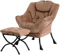 Lazy Chair with Ottoman, Soft Comfy Chair by HomeEastllyHome