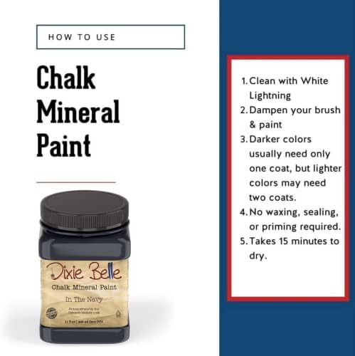 Dixie Belle Paint Company Chalk Mineral Paint - Image 3