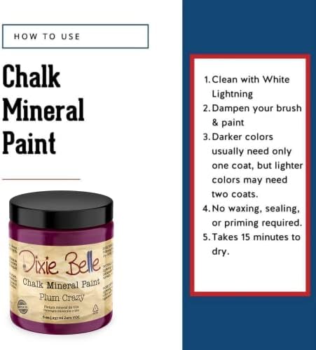 Dixie Belle Paint Company Chalk Mineral Paint - Image 3