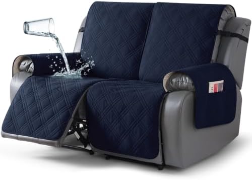 TAOCOCO Waterproof Loveseat Recliner Covers Non Slip by TAOCOCO