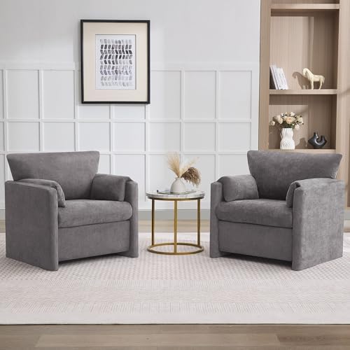 33" Modern Accent Chair for Living Room, Oversized Armchair by CACFTII