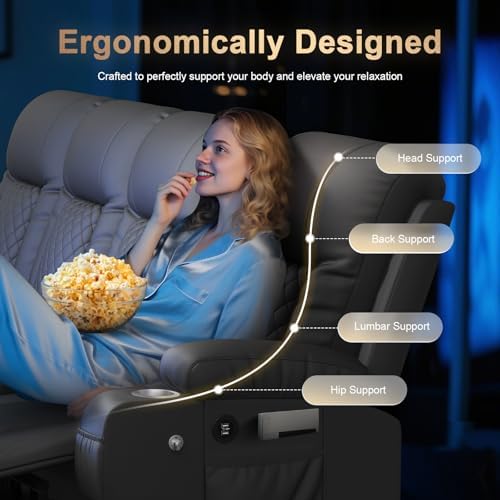 Recliner Sofa, Home Theater Seating - Image 3