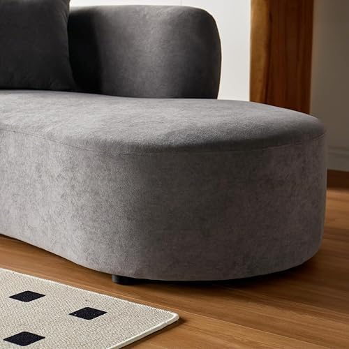 Container Furniture Direct 90" Curved Sofa - Image 6