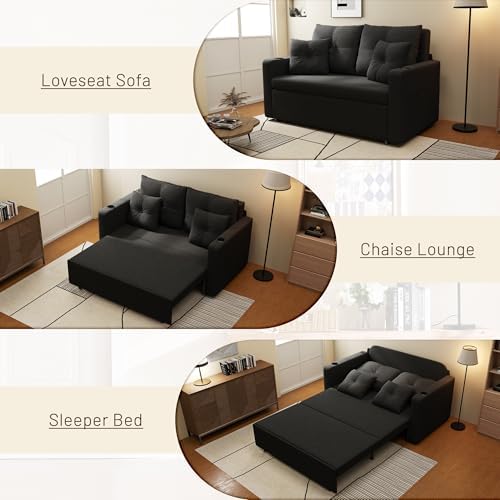 Krcix 3 in 1 Sofa Bed, Loveseat Sleeper - Image 6