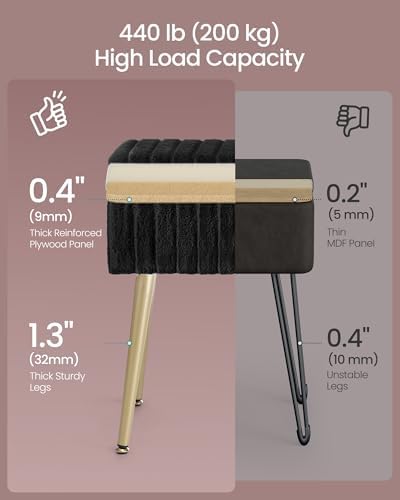 SONGMICS Vanity Stool Chair - Image 6