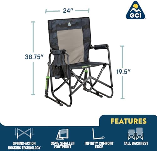 GCI Outdoor Stowaway Rocker - Image 2