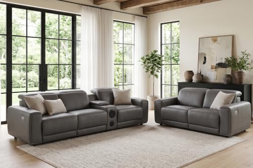 2 Pieces Power Recliner Sofa Set by Ocsttasofa