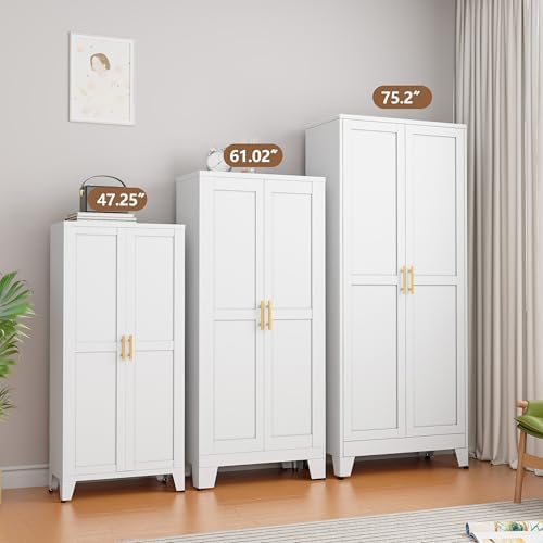 PAOFIN Metal Kitchen Pantry Storage Cabinet - Image 5
