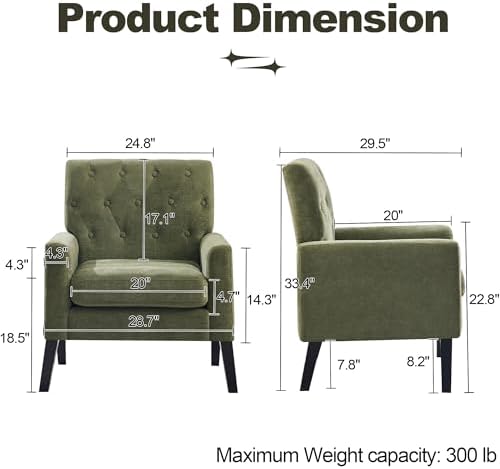 Mid Century Modern Accent Chairs, or Waiting Room - Image 2
