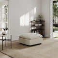 Ottonman, Down Fill Comfort Footrest, Cloud Modular Sectional Sofa by Gtilzria