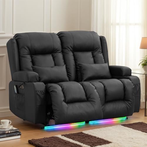TUNYI Power Loveseat Recliner Sofa - Image 2