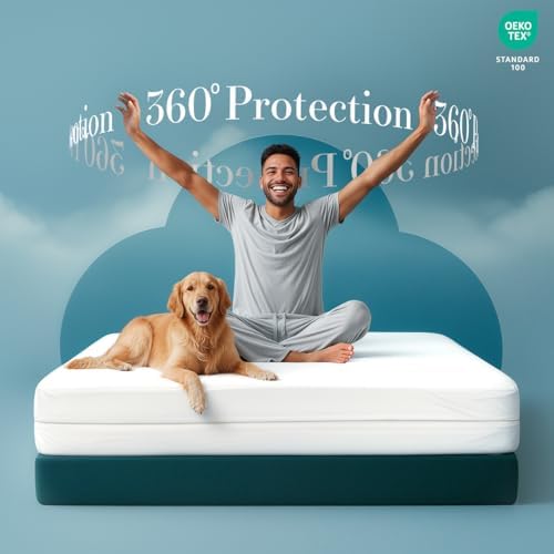 Utopia Bedding Waterproof Mattress Protector Queen Size, Zippered Mattress - Image 4