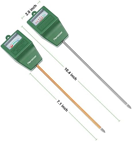 Kensizer Soil Tester, Soil Moisture/pH Meter, Gardening Farm Lawn Test Kit Tool - Image 4