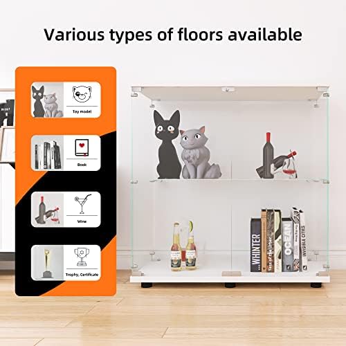 LFT HUIMEI2Y 2-Tier Glass Display Cabinet - Image 4