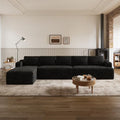 Novilla 144'' L-Shape Boneless Couches by Novilla