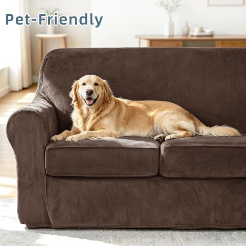 Luxury Velvet Sofa Covers for 1 Cushion Couch - Image 6