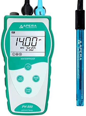 Apera Instruments Value Series PH850 Portable Handheld pH Meter Kit by AperaInstruments