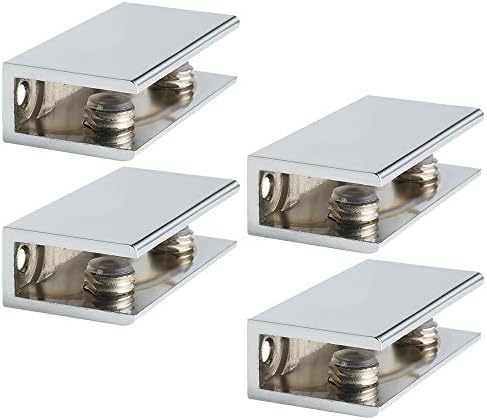 Alise Glass Shelf Brackets Chrome, Holders by Alise