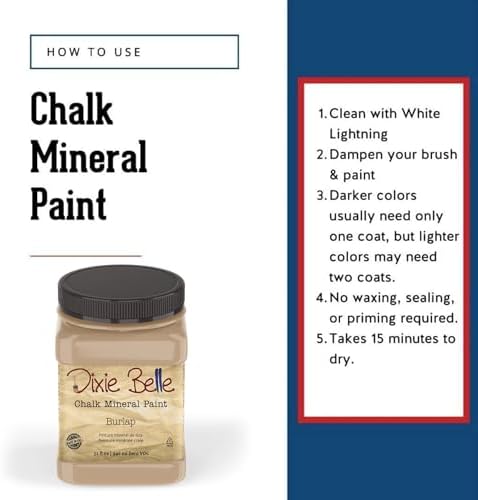 Dixie Belle Paint Company Chalk Mineral Paint - Image 3
