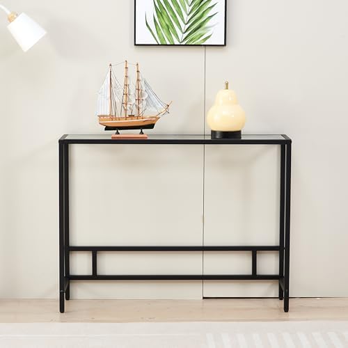 MAJARO Small Modern Console Table - Image 2