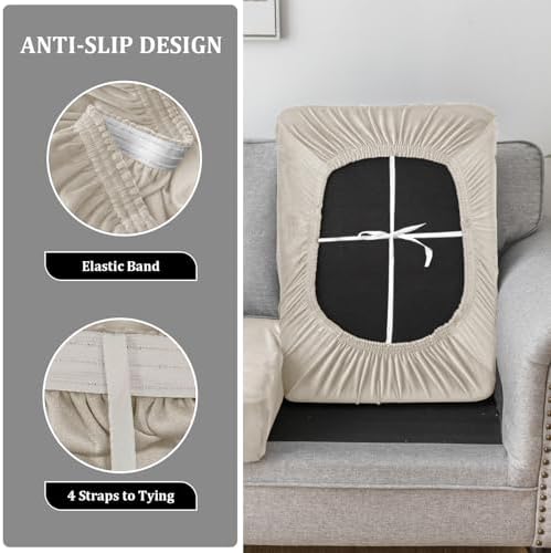 UNBBRRL Stretch Sofa Seat Cushion Cover - Image 5