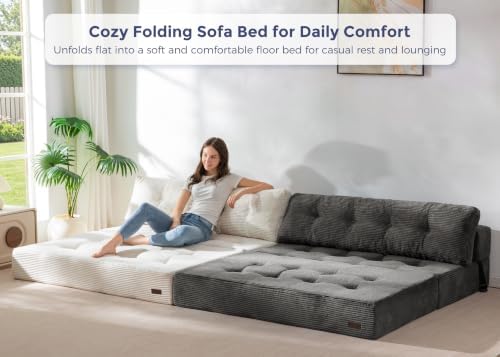 MAXYOYO Folding Sofa Bed, Convertible Chair Bed - Image 3