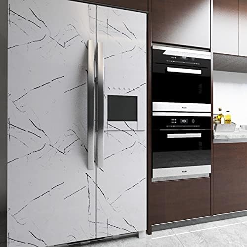 White Marble Contact Paper Textured White Granite Wallpaper Peel Stick - Image 4