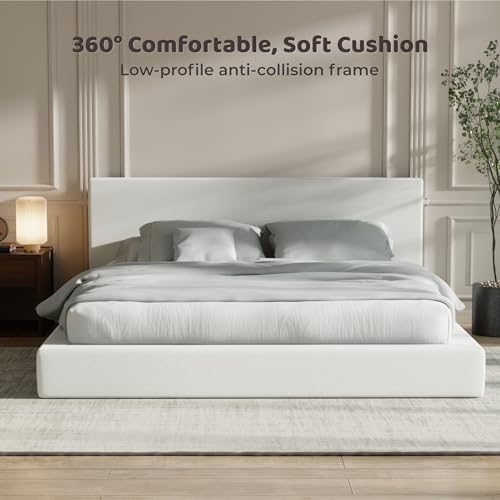 RECCI AirFrame King Size Upholstered Bed Frame - Image 5