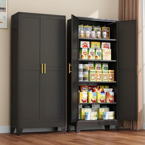 winiowa Metal Pantry Cabinet by winiowa