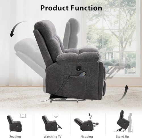 EBELLO Power Lift Recliner Chair - Image 5