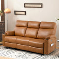 Power Reclining Sofa, 3-Seat Dual Electric Recliner Couch by PALLOMEAdventureHouse