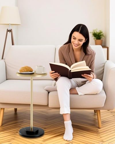 Round Side Table, Small Drink Table - Image 3