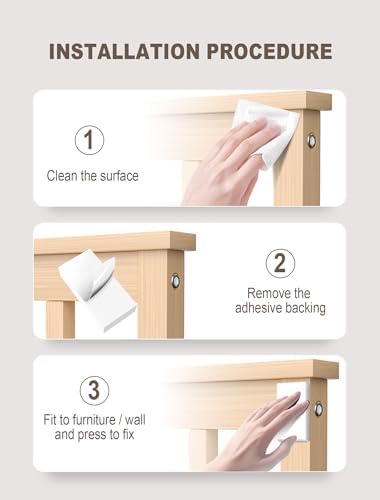 SARDVISA Furniture Wall Protector, EVA Headboard Stoppers, 24 Pack - Image 5