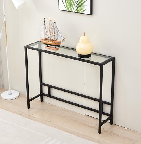 MAJARO Small Modern Console Table - Image 5