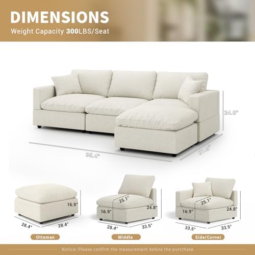 Modular Cloud Sectional Couches - Image 2