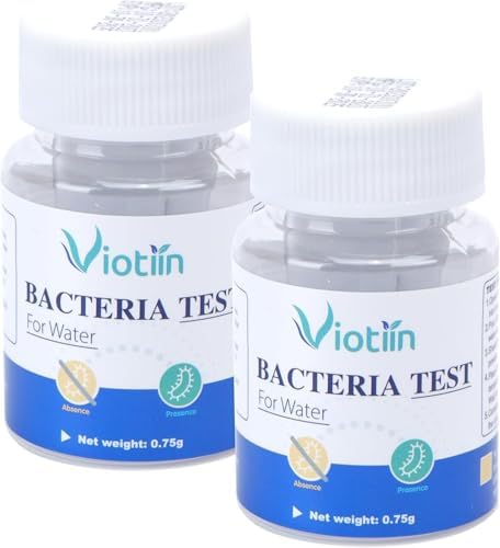 2 Pack E. Coli & Coliform Bacteria Water Test Kit by VIOTIIN