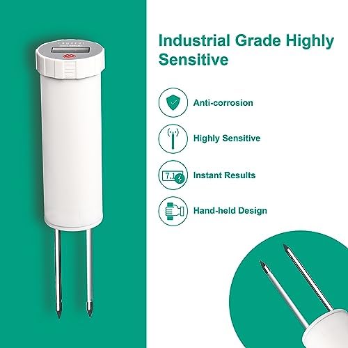 Digital Soil pH Meter, Industrial Grade Soil pH Tester - Image 4