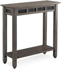 Leick Home 10059-GR Rustic Console Hall Console by LeickFurniture